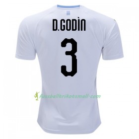 Fußballtrikots Uruguay D.Godin 3 WM 2018 Auswärts-trikot kaufen